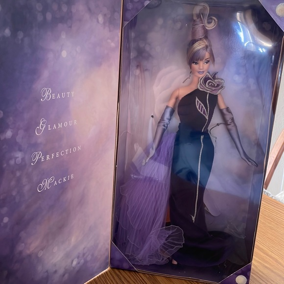 Mattel Other - Barbie, sterling silver rose design exclusively for Avon with Bob Mackie design.